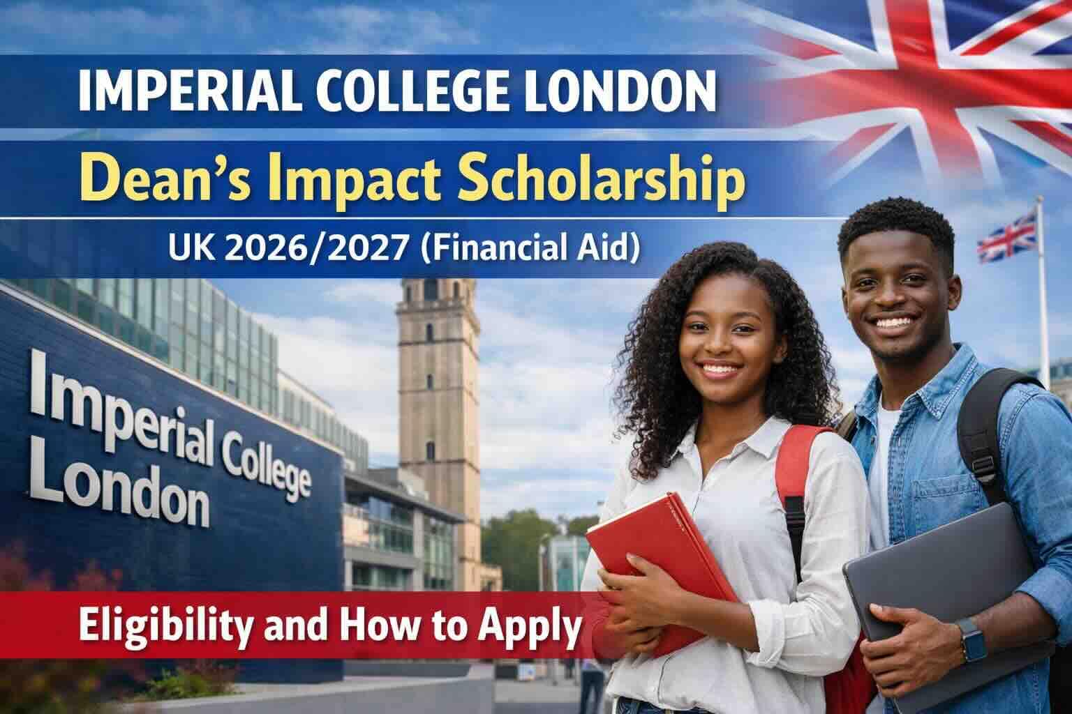 Imperial College London Dean’s Impact Scholarship UK 2026/2027 ...