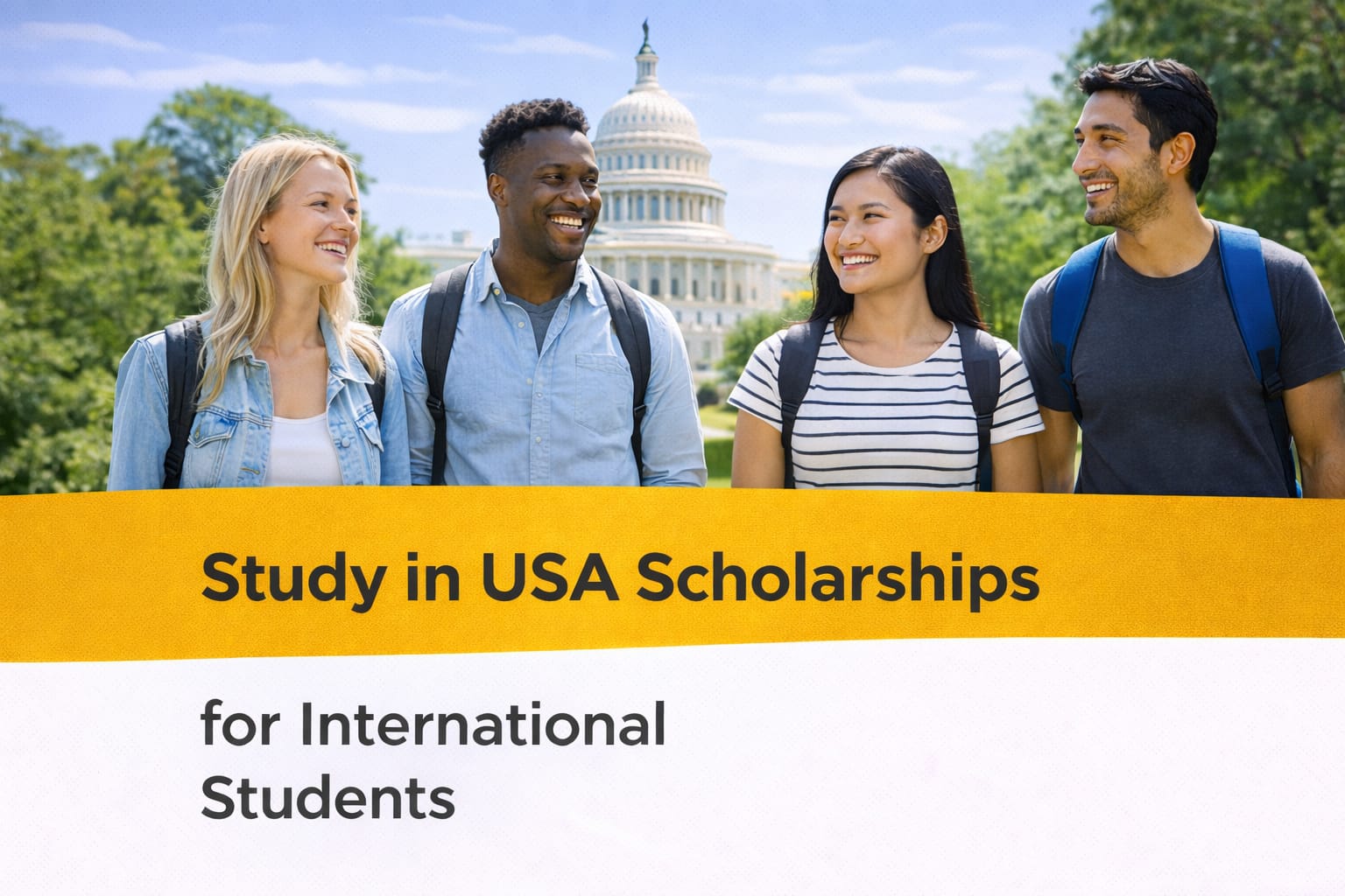 Fully Funded Scholarships To Study In USA 2026 For International ...